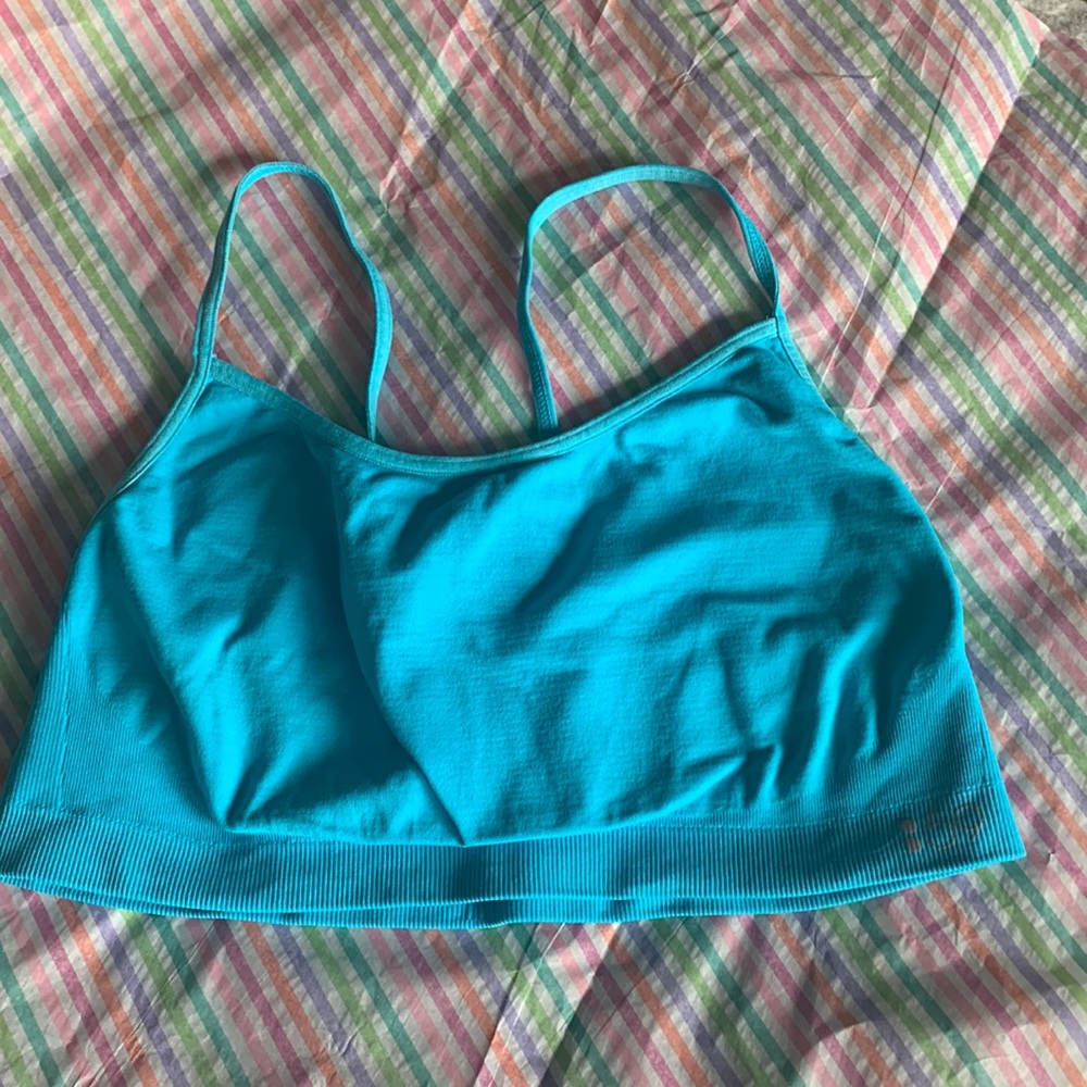 Splits 59 Turquoise Loren Sportsbra Size M/L